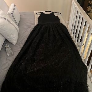 Milly black gown